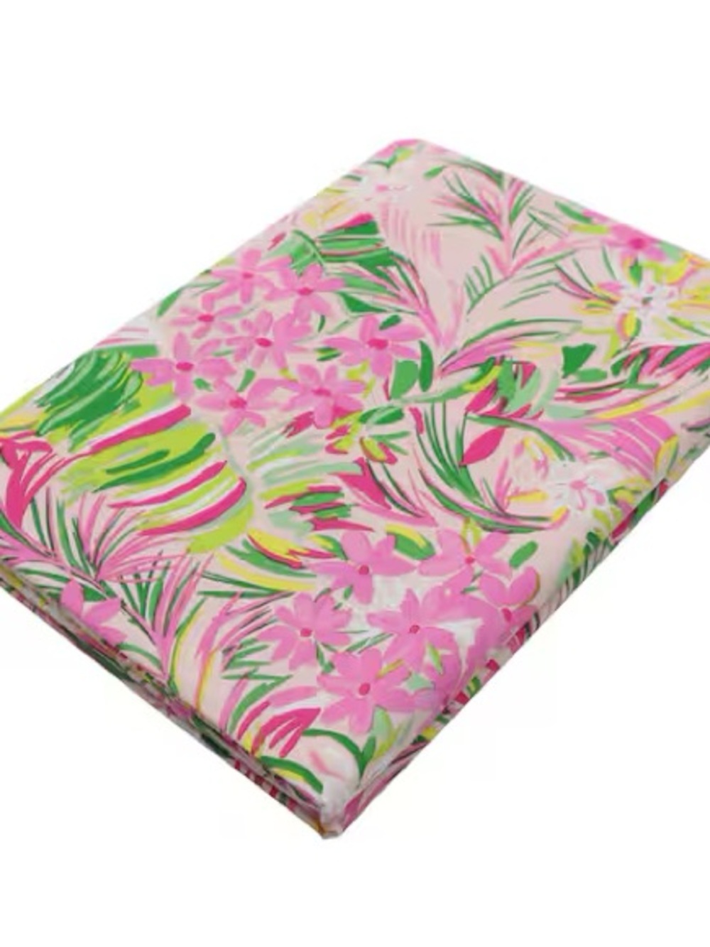 Lot of 5 Ashland 70" Pink Floral Vinyl Table Cover Nappe